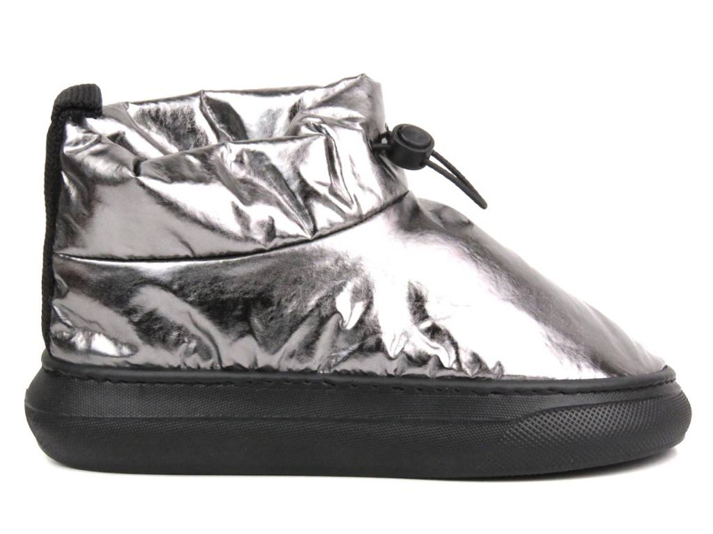 Eskimoski, mukluki, buty damskie - Venezia AND31, srebrne