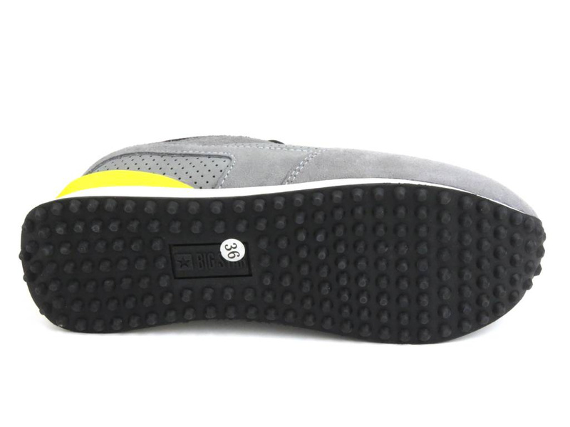 Buty sportowe, sneakersy damskie BIG STAR II274406, szare