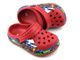 Piankowe klapki, sandałki dziecięce - AMERICAN CLUB NH 45/22 NH 46/22, czerwone