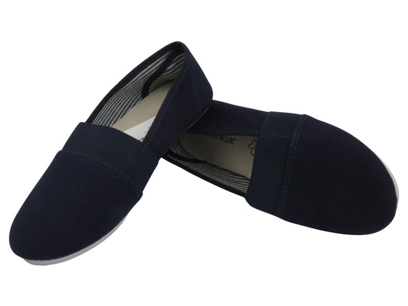 Espadryle damskie - McArthur S16-F2T-10, granatowe