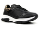 Buty sportowe, sneakersy damskie - TOMMY HILFIGER T3A4-31173-1242999, czarne z panterką