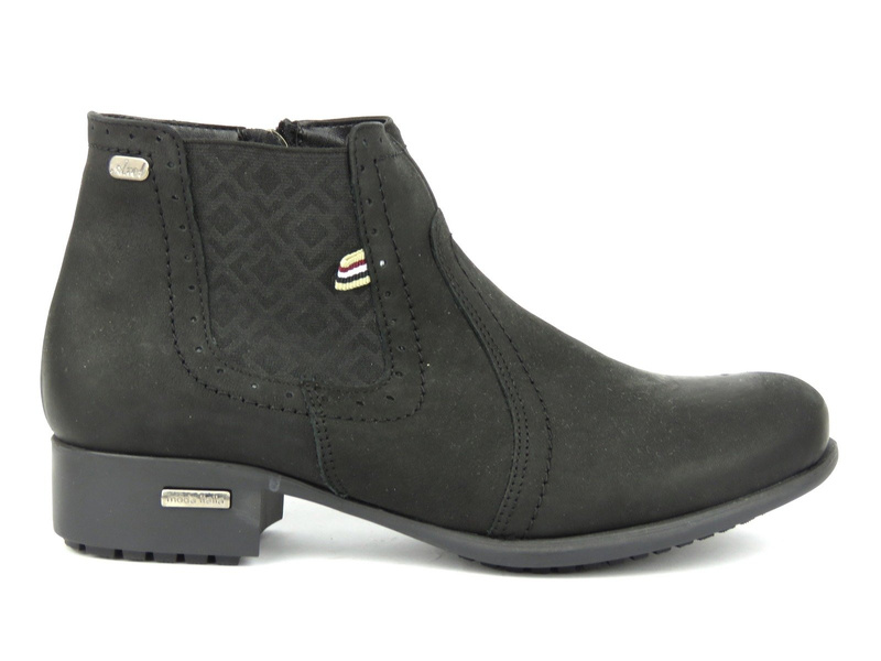 Botki damskie Axel 1392, czarne