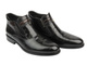 Eleganckie Botki Męskie - JOHN DOUBARE YGFR-Z106-305-1 Czarne Na Zamek