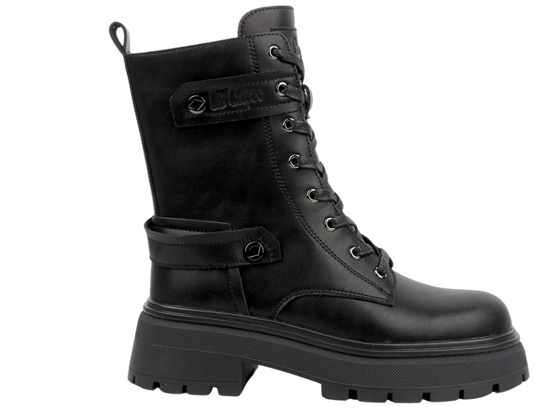 Trapery, damskie - LEE COOPER 24-01-2978L, czarne