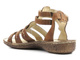 Sandały, rzymianki damskie Helios 729, brązowe