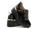 Sneakersy, buty sportowe damskie S. BARSKI AL21405, czarne
