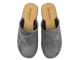 Kapcie damskie z wkładką ze skóry eko szare Inblu CF-48
