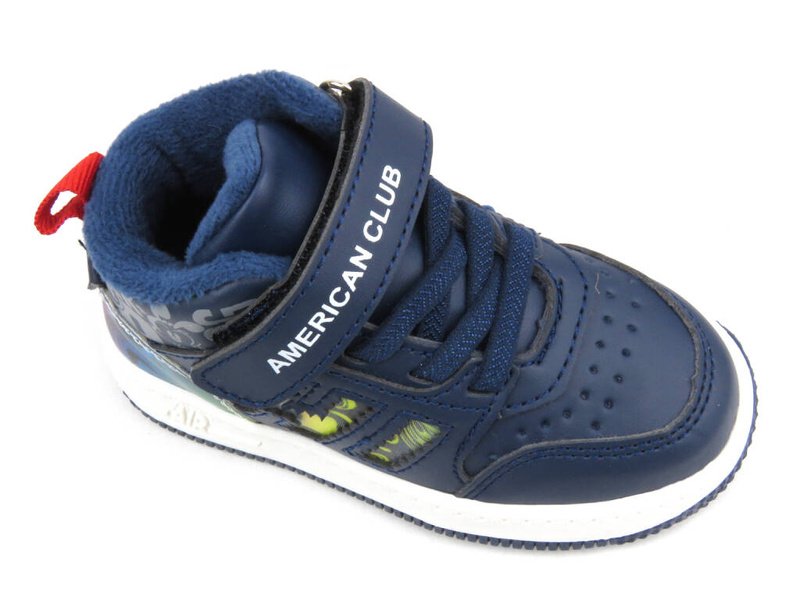 Sportowe buty dziecięce - AMERICAN CLUB BD 25/22, granatowe