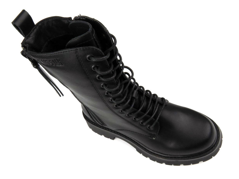 Workery, botki damskie z ociepleniem - BIG STAR KK274494, czarne