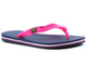 Gumowe japonki damskie IPANEMA 80408, niebiesko-różowe