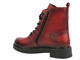 Botki damskie skórzane - VACARRO 1001, czerwone