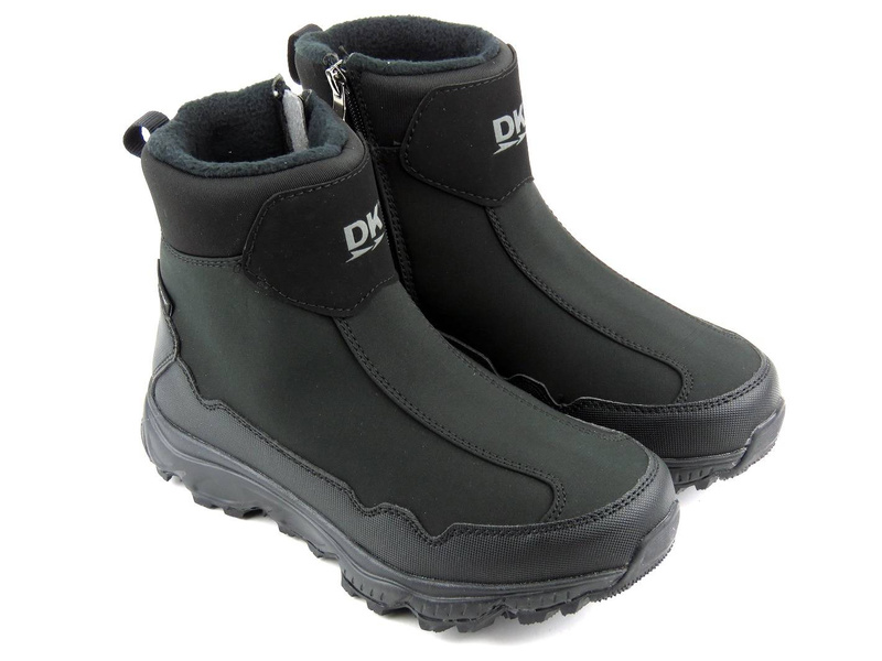 Śniegowce damskie DK TECH Soft Shell 2462, czarne