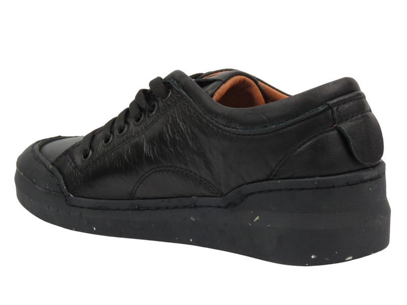 Skórzane Półbuty Damskie Sokolski BK 111, Czarne