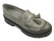 Półbuty, loafersy damskie Maciejka 5497S-35, szare