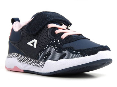 Buty dziecięce sportowe, adidasy American Club BS 06/22 10/22, granatowe