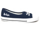 Trampki damskie a la balerinki - Lee Cooper LCW-23-31-1789L, granatowe
