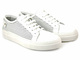Buty sportowe damskie na wiosnę i lato - VENEZIA 369, białe