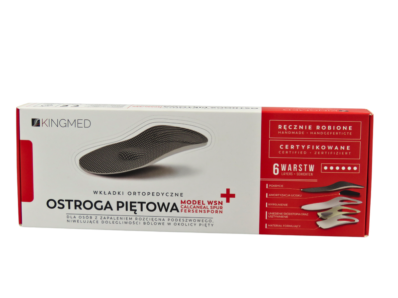 Ortopedyczne wkładki Kingmed WSN, beżowe