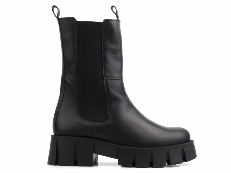 Sztyblety, workery damskie - VENEZIA 9335191, czarne