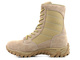 Wysokie trekkingi męskie z membraną WATERPROOF - VEMONT 9AT2045L, beżowe