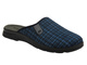 Kapcie męskie ze skórzaną wkładką granatowe Inblu BG-61