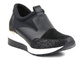 Buty damskie sportowe wsuwane - Kati 7025, czarne