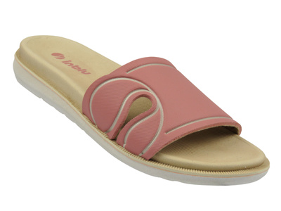 Wygodne klapki damskie Inblu SF-01 różowy