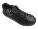 Skórzane sneakersy męskie - JOHN DOUBARE H115-2, czarne