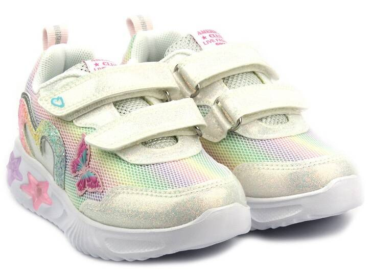Buty dziecięce sportowe, adidasy - American Club ES 154/24, szare