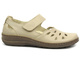Lekkie i wygodne półbuty damskie na wiosnę - HELIOS Komfort 4043, ecru