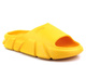 Sportowe klapki damskie na grubej podeszwie - Big Star LL274591, żółte