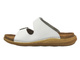 Klapki męskie z klamrami białe INBLU VE-01KU