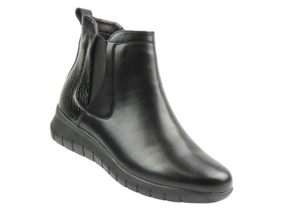 Wygodne botki damskie Sokolski H-139, czarne