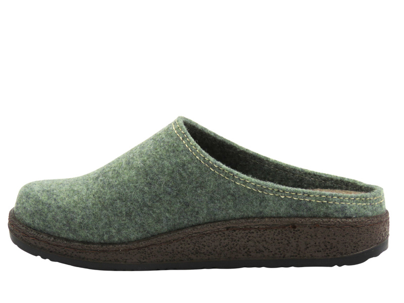 Kapcie damskie filcowe - Inblu NL-11, zielone