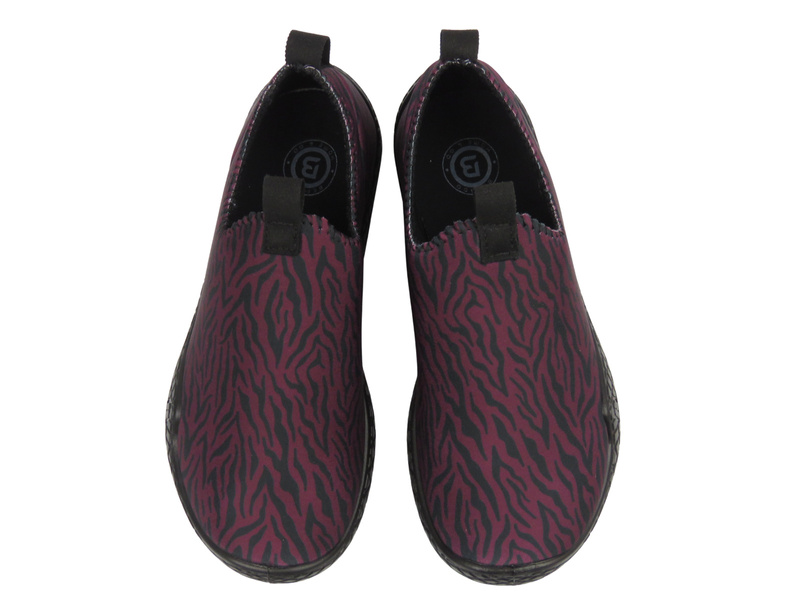 Sportowe kapcie damskie Befado 456D001, bordowe