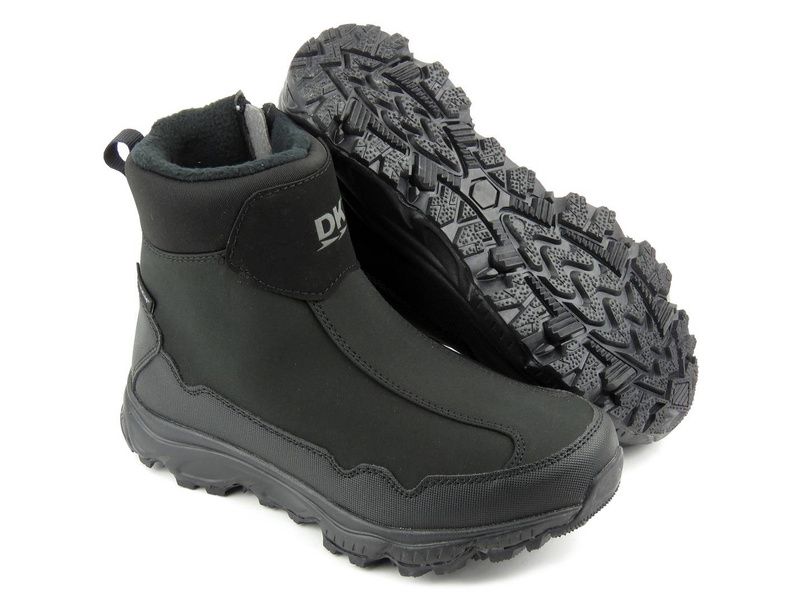 Śniegowce damskie DK TECH Soft Shell 2462, czarne