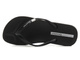 Gumowe japonki damskie IPANEMA 82932, czarne