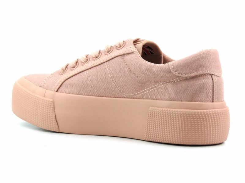 Trampki damskie, creepersy LEE COOPER LCW-22-31-0886L, różowe