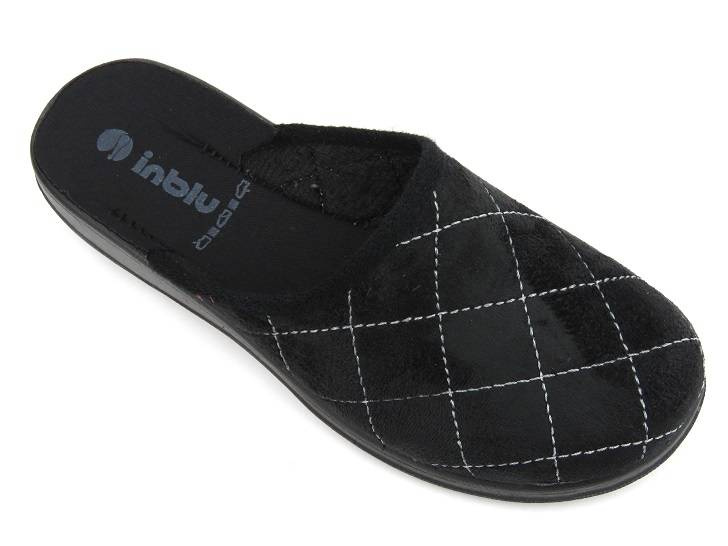 Kapcie damskie domowe Inblu CA-112, czarne