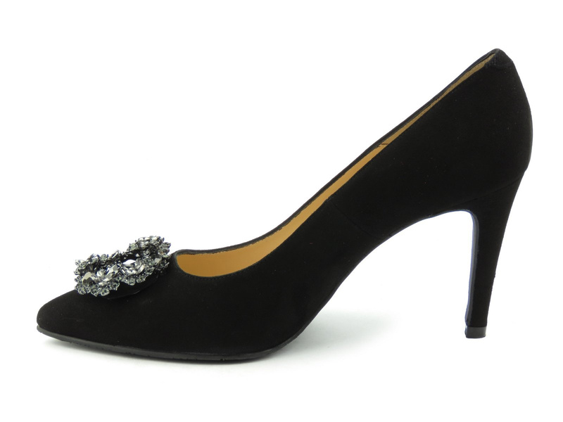 Szpilki damskie Brenda Zaro T3453, czarne