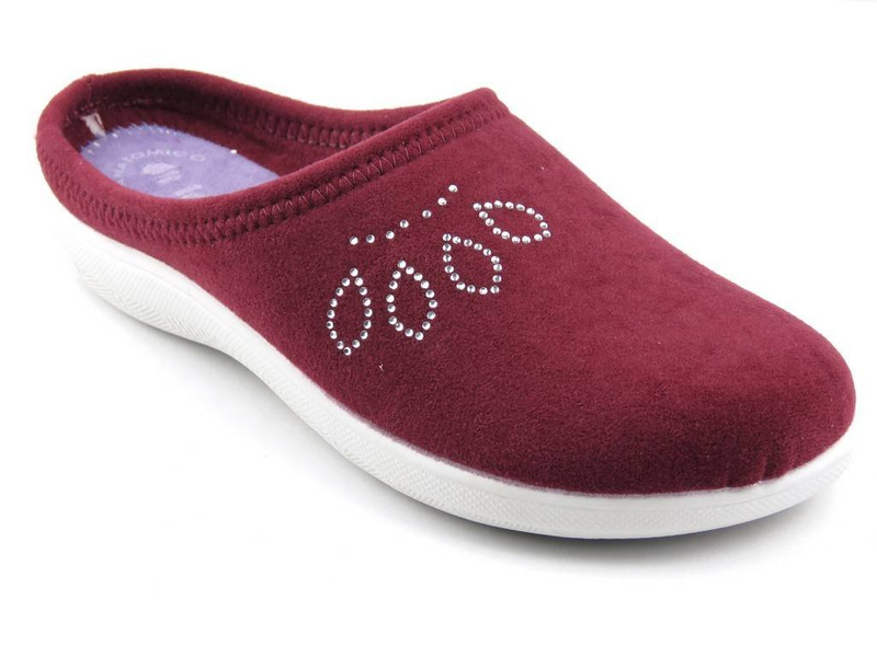 Kapcie damskie Inblu BS43, bordowe