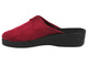 Miękkie kapcie damskie domowe - INBLU ES-3F, bordowy