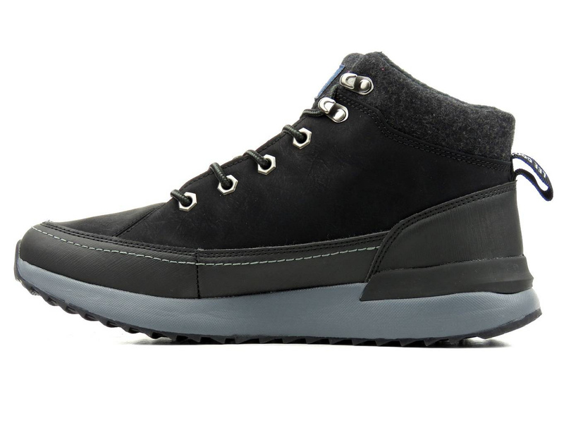 Ciepłe trzewiki męskie na grubej podeszwie - LEE COOPER LCJ-21-01-0533M, czarne