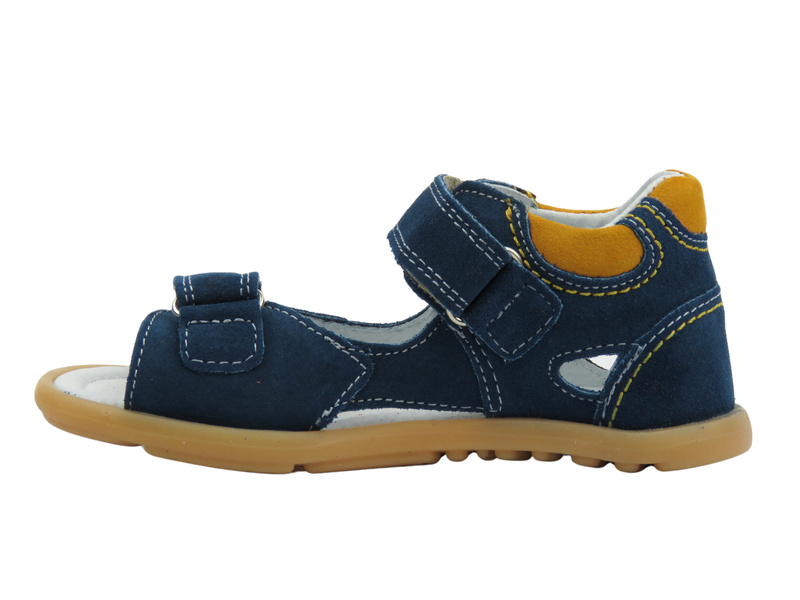 Sandały dziecięce na rzepy granatowe Jamet 218