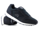 Sneakersy męskie sznurowane - AMERICAN CLUB WT135/23, granatowe