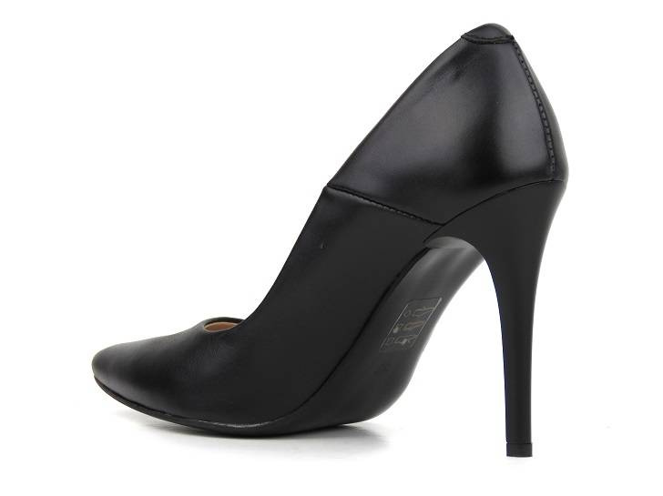 Eleganckie szpilki z noskiem w szpic - Venezia 208 PELLE, czarne