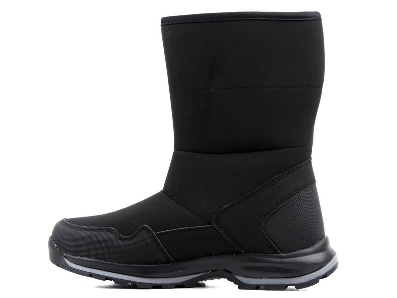 Śniegowce damskie na rzepy - DK TECH Aqua Soft Shell 2182, czarne