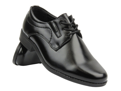 Eleganckie półbuty dziecięce, buty komunijne - Unisoft 24DZ26-6776, czarne