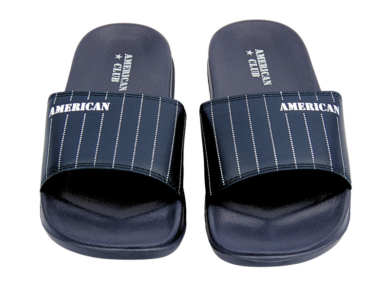 Klapki męskie sportowe American Club granatowe NH 87/23