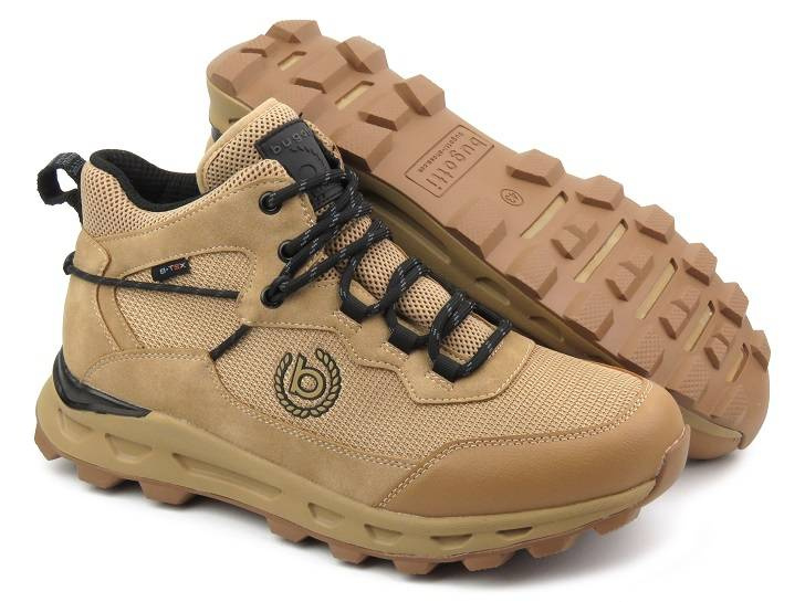 Buty męskie trekkingowe - BUGATTI 321-A9W30-5000, beżowe